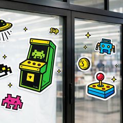 statische folie stickers